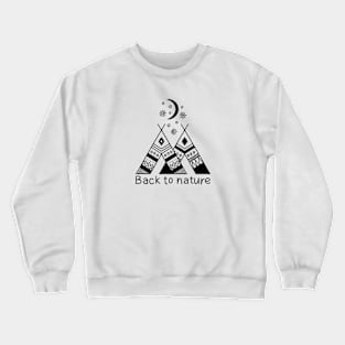 Back to nature Crewneck Sweatshirt